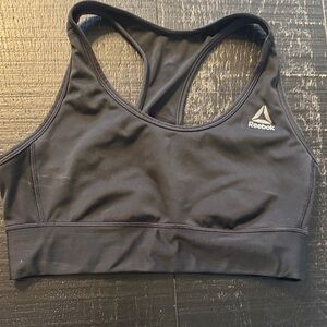 Reebok Speedwick Women's Black Sports Bra size Medium